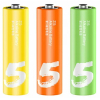 Батарейка ZMI AA ZI5 * 12 + AAA ZI7 * 12 Rainbow batteries set (Ф16358) изображение 3
