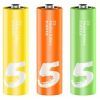 Батарейка ZMI AA ZI5 * 12 + AAA ZI7 * 12 Rainbow batteries set (Ф16358) зображення 3