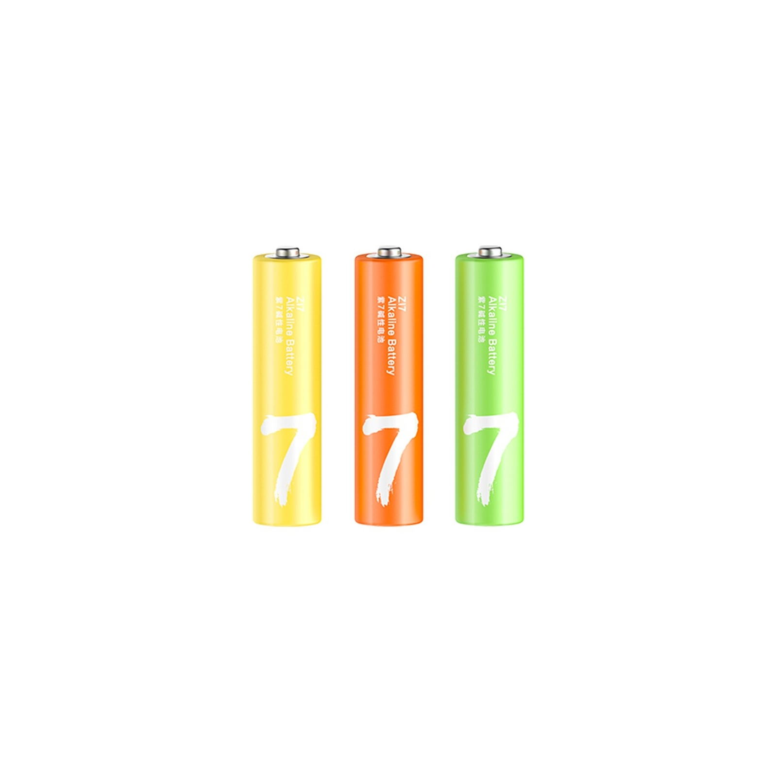 Батарейка ZMI AA ZI5 * 12 + AAA ZI7 * 12 Rainbow batteries set (Ф16358) зображення 4