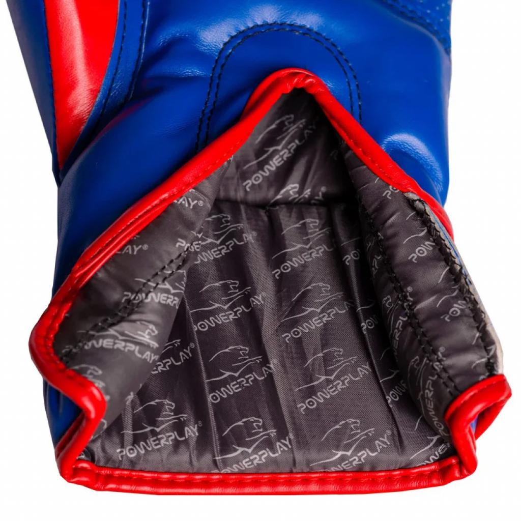 Боксерські рукавички PowerPlay 3018 10oz Red (PP_3018_10oz_Red) зображення 5