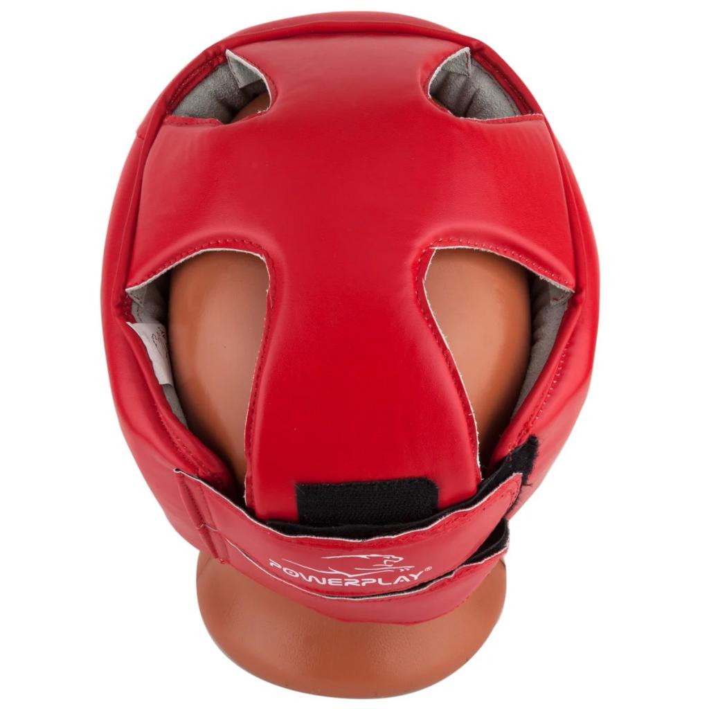 Боксерский шлем PowerPlay 3084 L Red (PP_3084_L_Red) изображение 5