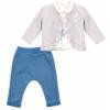Набір дитячого одягу Tongs з зайчиком (2404-74G-blue)