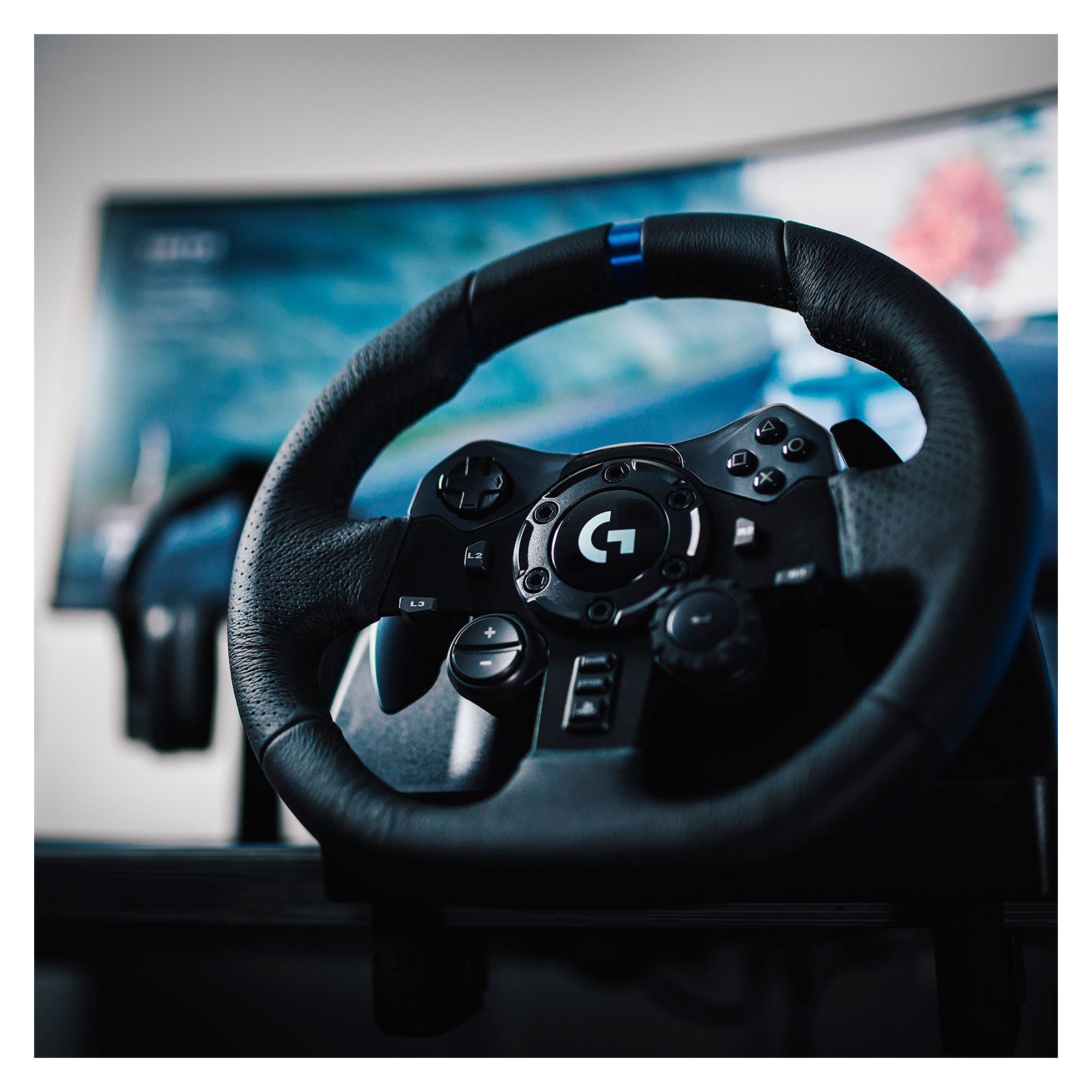 Руль Logitech G923 Racing Wheel and Pedals for PS4 and PC (941-000149) изображение 8