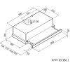 Вытяжка кухонная Kernau KTH 10.161.1 X изображение 3