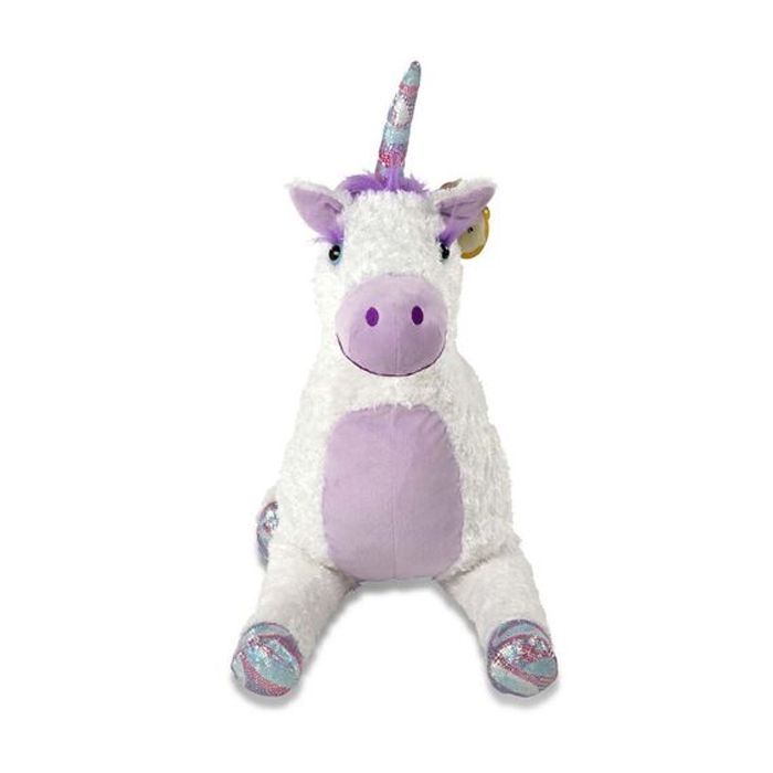 Мягкая игрушка Melissa&Doug Гигантский радужный единорог городе, 106 см (MD30405) изображение 2