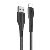 Дата кабель USB 2.0 AM to Lightning 1.0m led black ColorWay (CW-CBUL034-BK) изображение 2