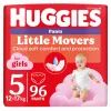 Подгузники Huggies Little Movers/Pants 5 (12-17 кг) для девочек 96 шт (5029054568170)