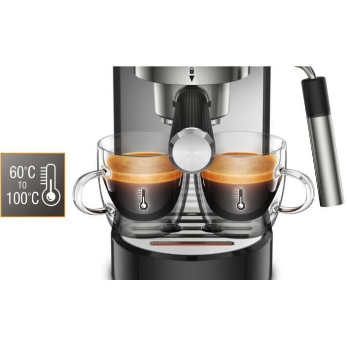 Рожковая кофеварка эспрессо Krups XP442C11 изображение 5
