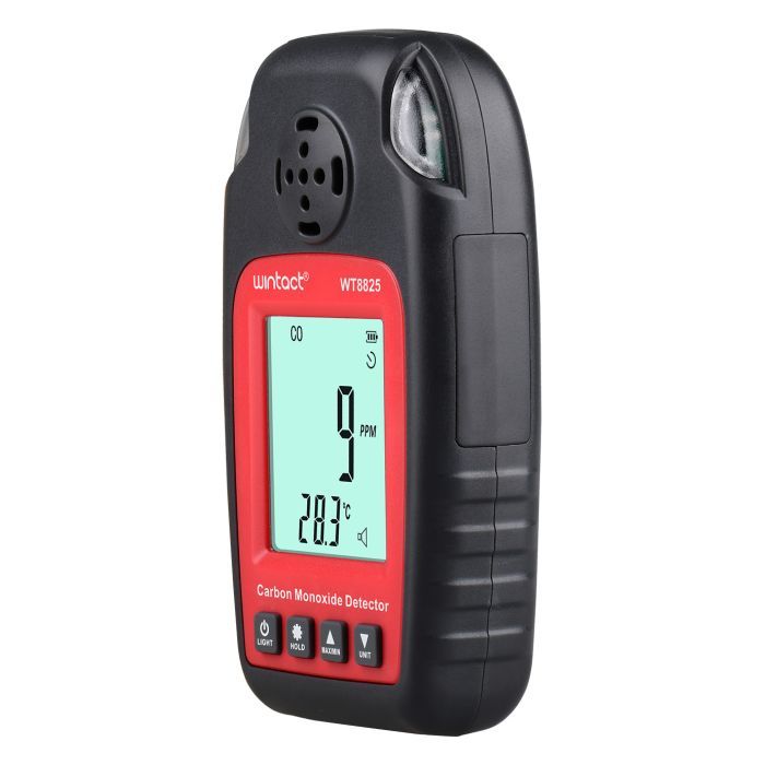 Газоаналізатор Wintact СО + термометр (0-1000 ppm, 0-50C) (WT8825) зображення 3