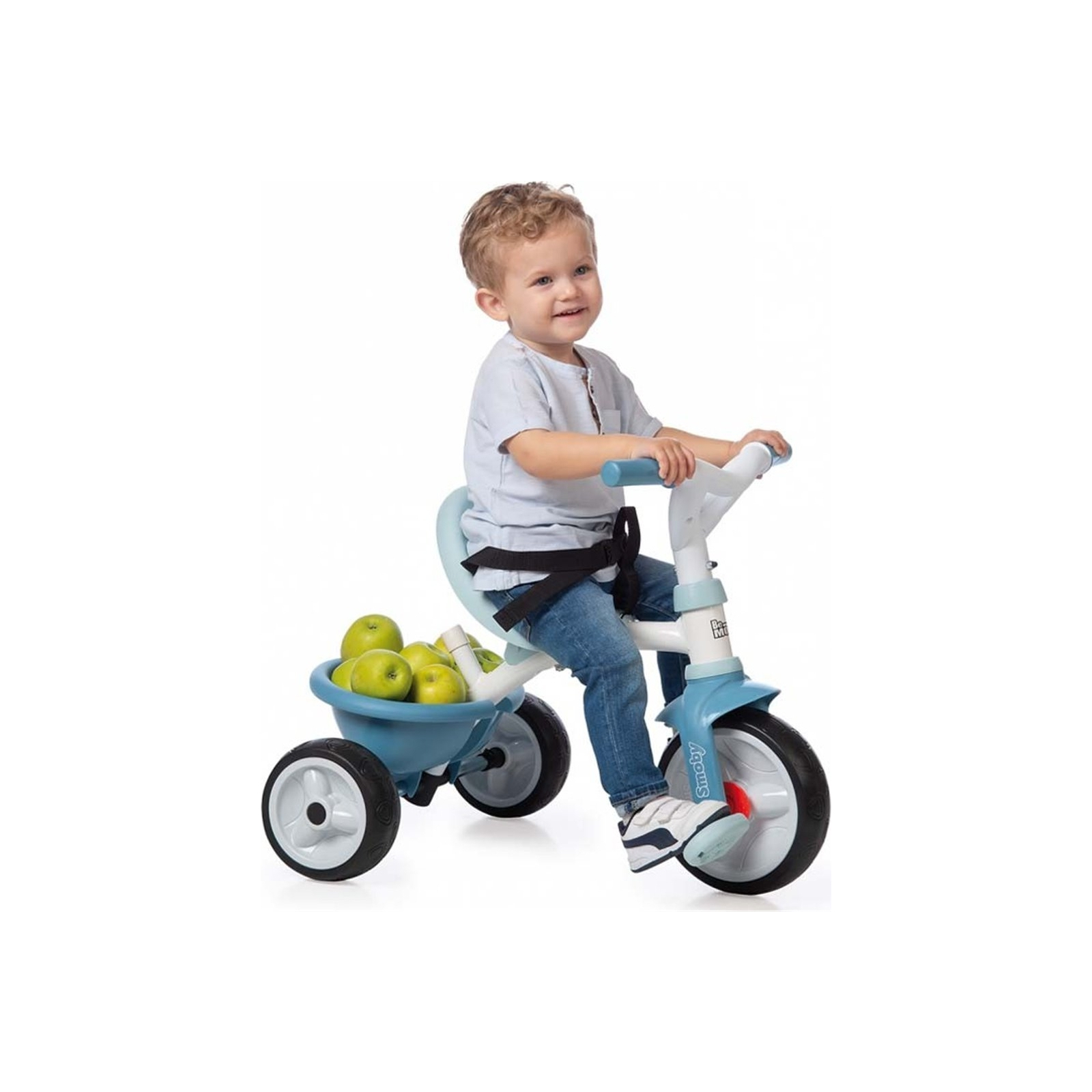 Дитячий велосипед Smoby Be Move 2 в 1 з багажником Рожевий (740332) зображення 4