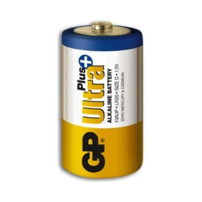 Батарейка Gp D GP Ultra Plus LR20 (Shrink) * 2 (13AUP21-S2 / 4891199219269) зображення 2