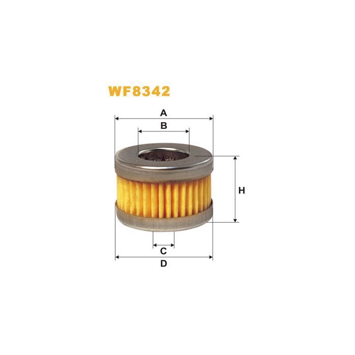 Фильтр топливный Wixfiltron WF8342
