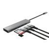 Концентратор Trust HALYX FAST 3USB+CARD READER USB-C ALUMINIUM (24191_TRUST) изображение 5