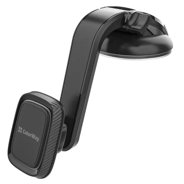 Универсальный автодержатель ColorWay Dashboard-2 (360 rotation) magnetic Gray (CW-CHM08-GR)