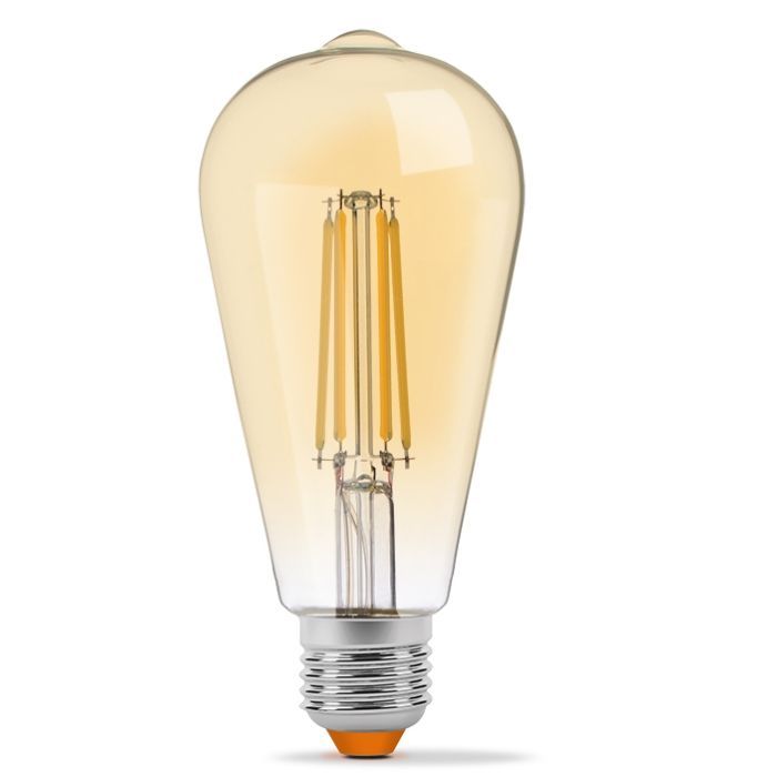 Лампочка Videx Filament ST64FAD 6W E27 2200K 220V (VL-ST64FAD-06272)