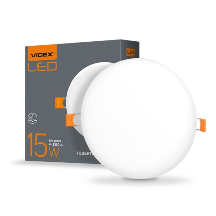 Світильник Videx LED 15W 4100K 220V (VL-DLFR-154) зображення 2