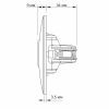 ТВ розетка Videx BINERA SAT одинарная спутниковая серебря (VF-BNSK1SATE-SS) изображение 6