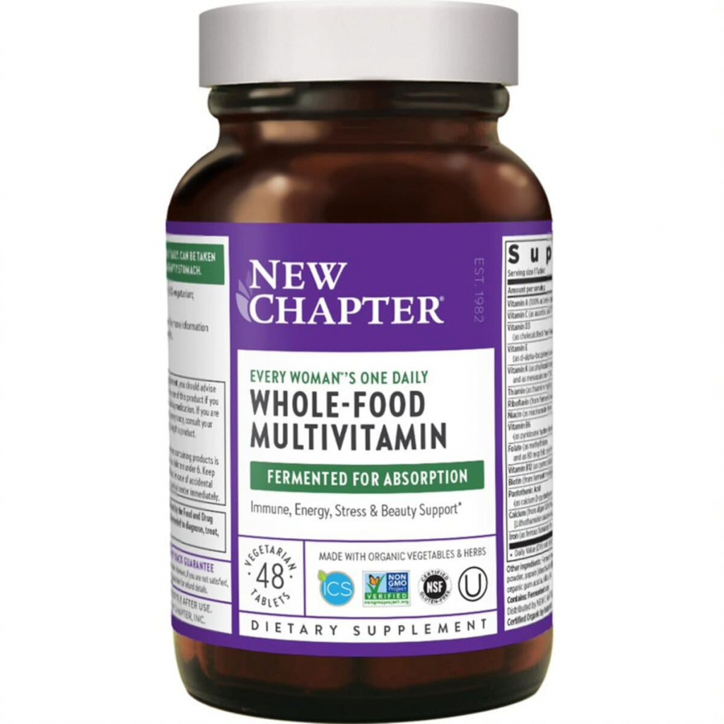 Мультивитамин New Chapter Ежедневные Мультивитамины для Женщин, Every Woman's, 48 таб (NCR-00307)
