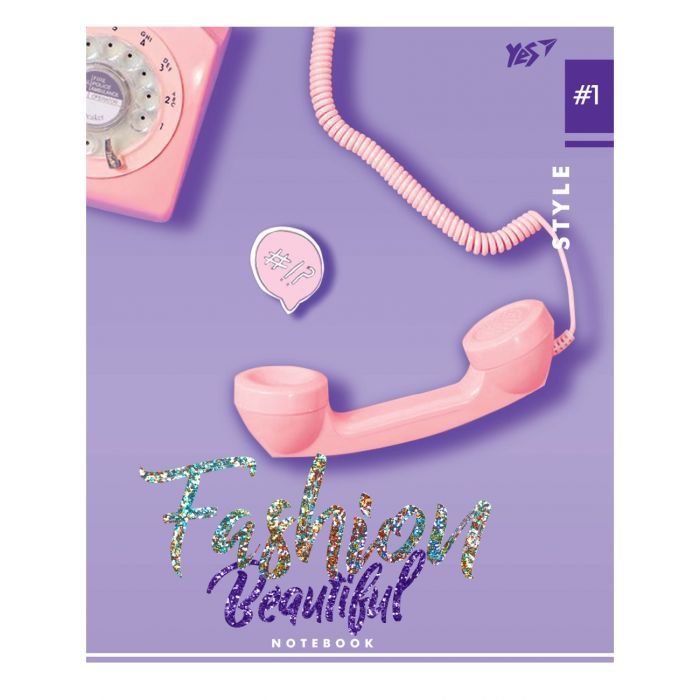 Блокнот Yes 140 * 185/96 л "Fashion beautiful" лінія (151470) зображення 2