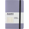 Блокнот Axent Partner Soft, 125х195, 96арк, кліт, сріблястий (8206-34-A)