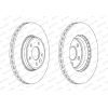Тормозной диск FERODO DDF1663C