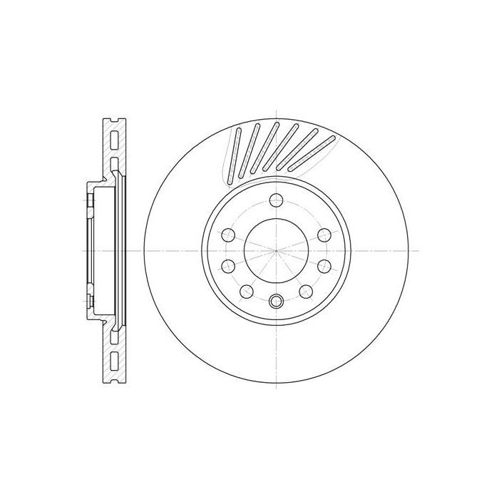 Тормозной диск REMSA 6494.10