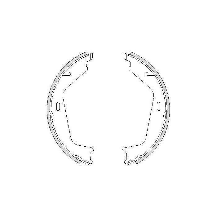 Гальмівні колодки REMSA 4726.00