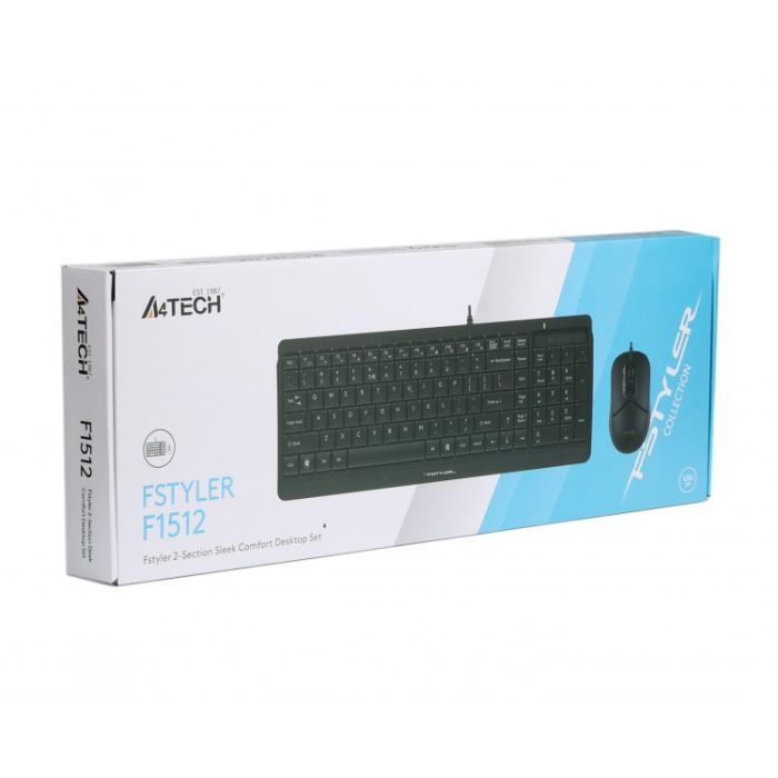 Комплект A4Tech F1512 Black изображение 8
