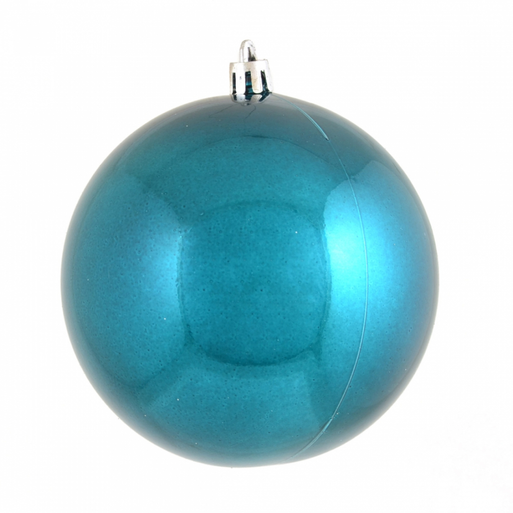 Елочная игрушка YES! Fun шар 10 см, голубой перламутр (973213)