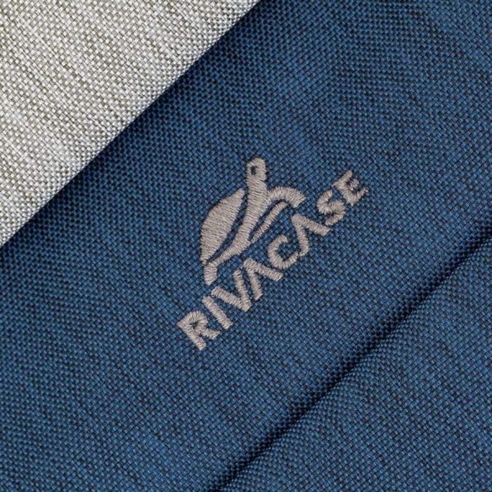 Сумка для ноутбука RivaCase 15.6" 7532 Prater, grey/dark blue anti-theft (7532Grey/DarkBlue) изображение 11