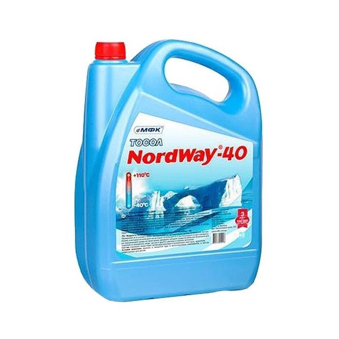 Тосол МФК NordWay -40 ELITE Strong Winter (-30С) ПЕ кан. 10кг (30818)