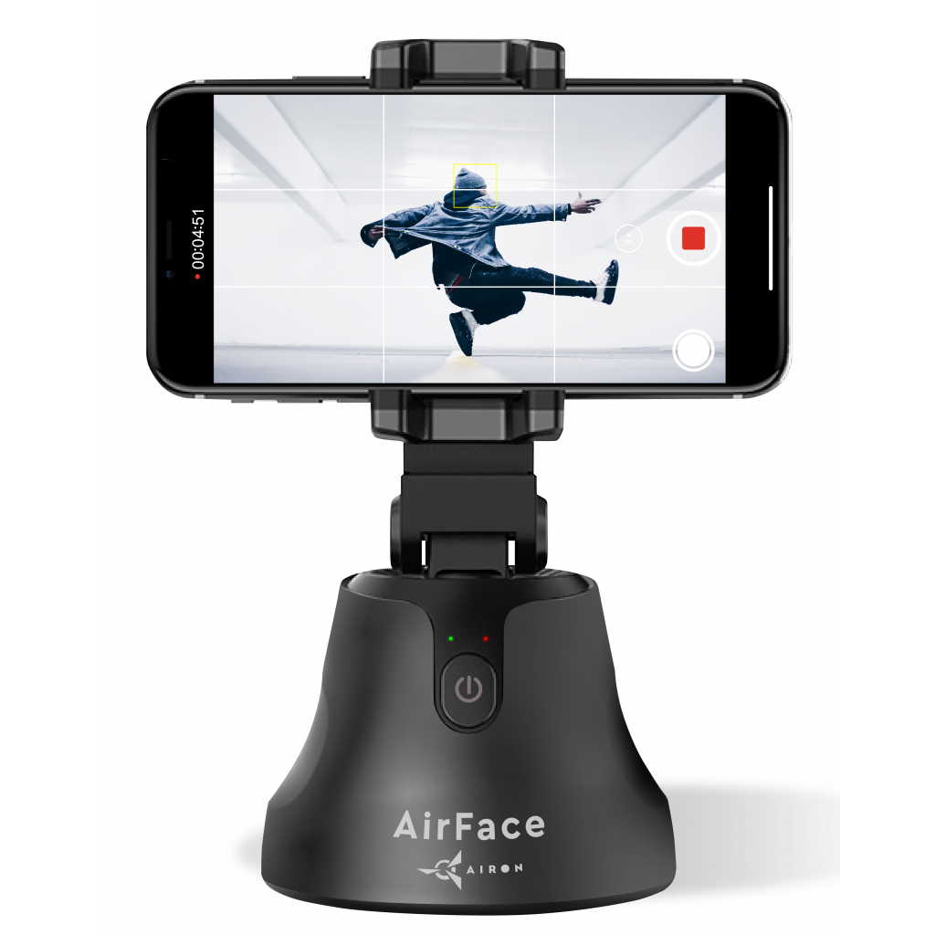 Набор блогера AirOn 360 ° AirFace for TikTok, Instagram, Facebook, Zoom, black (6126755803219) изображение 2