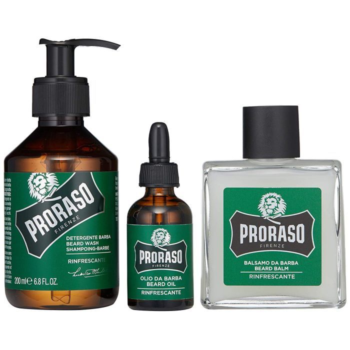 Набір косметики Proraso Refresh для догляду за бородою (8004395006939) зображення 3
