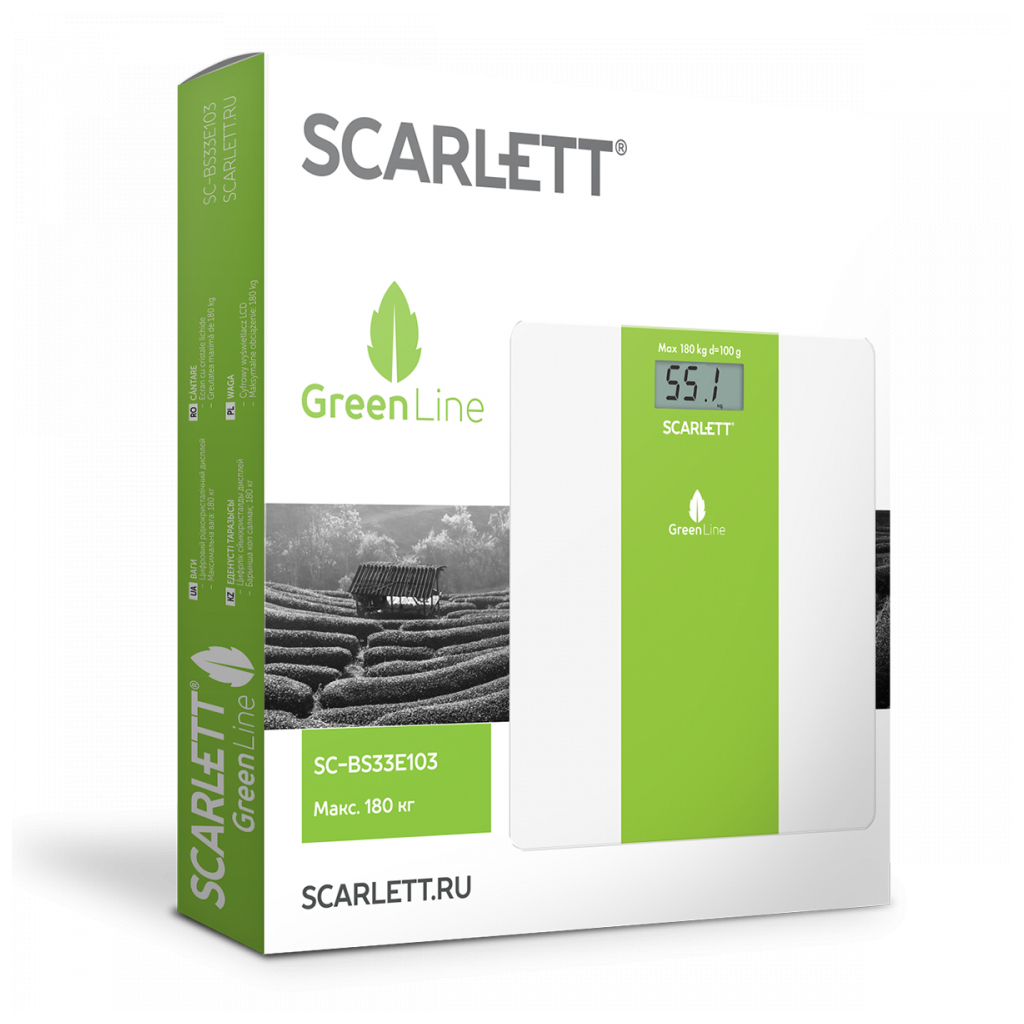 Весы напольные Scarlett SC-BS33E103 изображение 2
