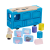 Игровой набор Peppa Pig деревянный сортер - Школьный автобус Пеппи (07222) изображение 2