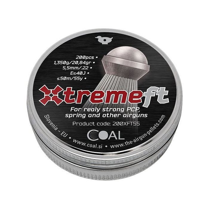 Пульки Coal Xtreme FT 5,5 мм 200 шт/уп (200XFT55)