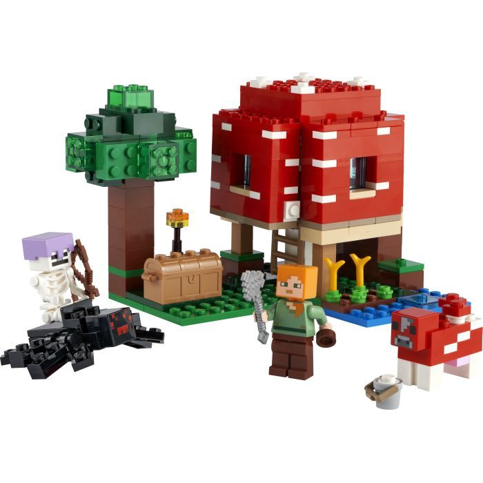 Конструктор LEGO Minecraft Грибной дом 272 детали (21179) изображение 2