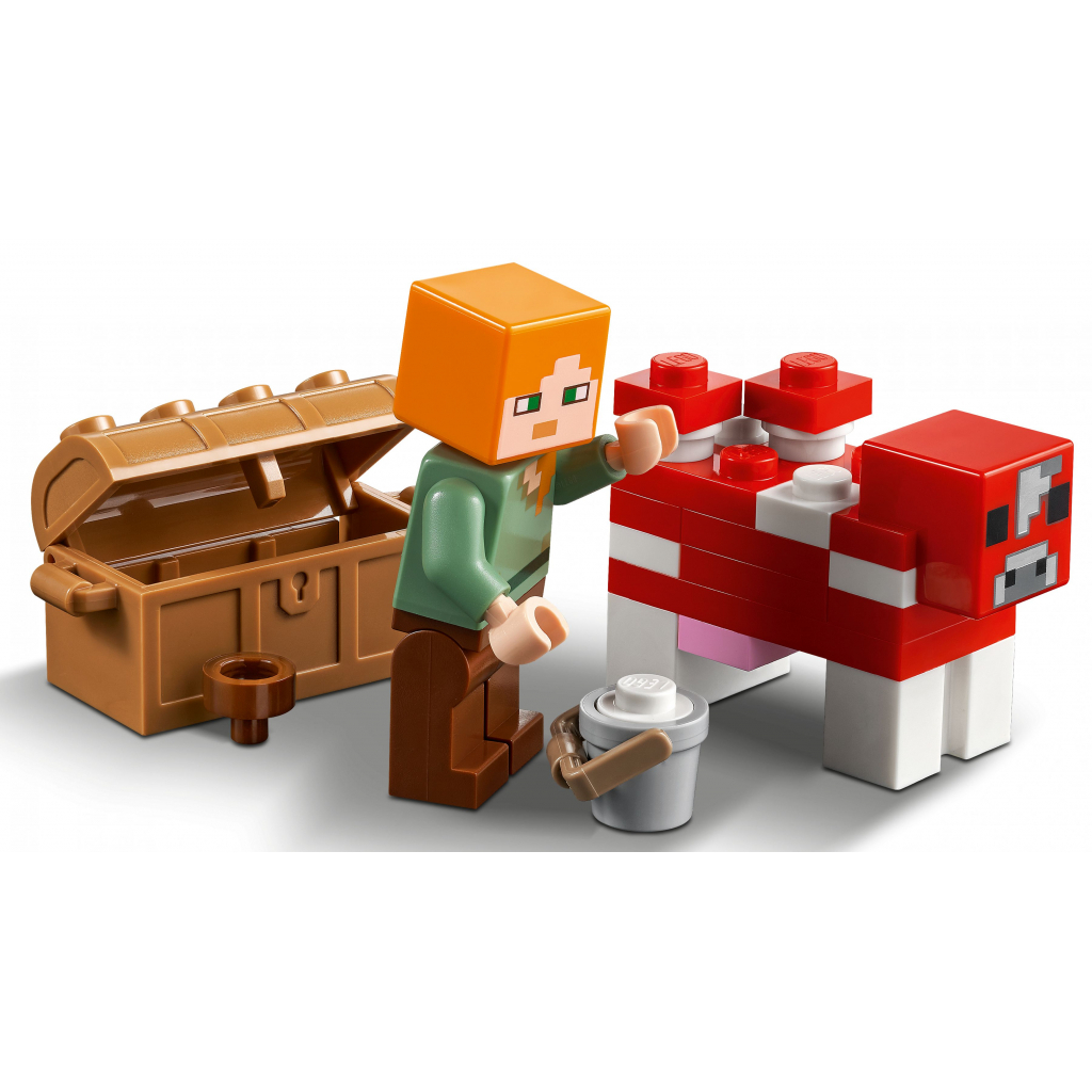 Конструктор LEGO Minecraft Грибной дом 272 детали (21179) изображение 5