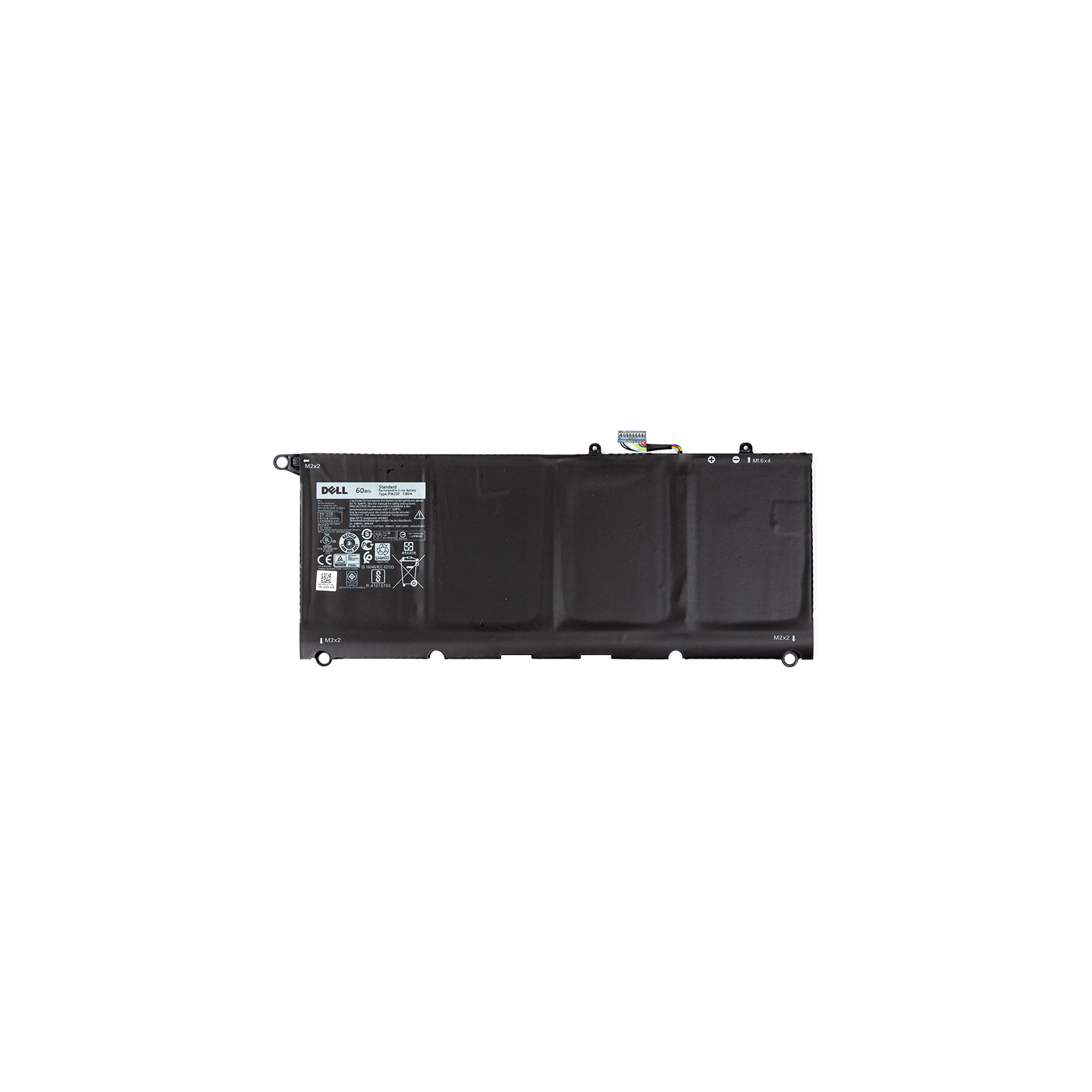 Аккумулятор для ноутбука PowerPlant Dell XPS 13 9360 (PW23Y) 7.6V 8085mAh (NB441297)