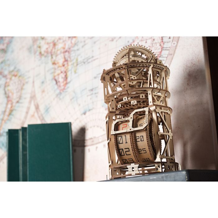 Конструктор Ugears Астроном. Настольные часы с турбийоном (70162) изображение 12