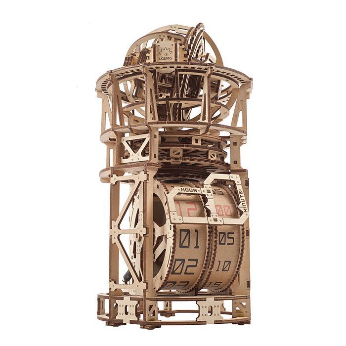 Конструктор Ugears Астроном. Настольные часы с турбийоном (70162)