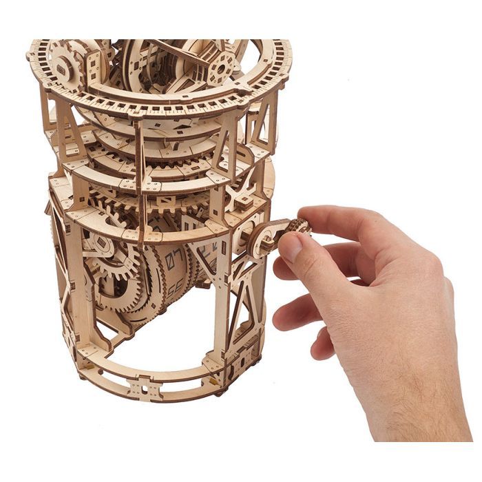 Конструктор Ugears Астроном. Настольные часы с турбийоном (70162) изображение 6