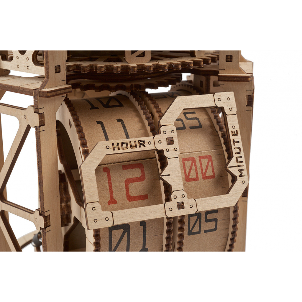 Конструктор Ugears Астроном. Настольные часы с турбийоном (70162) изображение 8