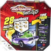 Игровой набор Majorette Тюнинг 4 машинки 28 сюрпризов (2051003)