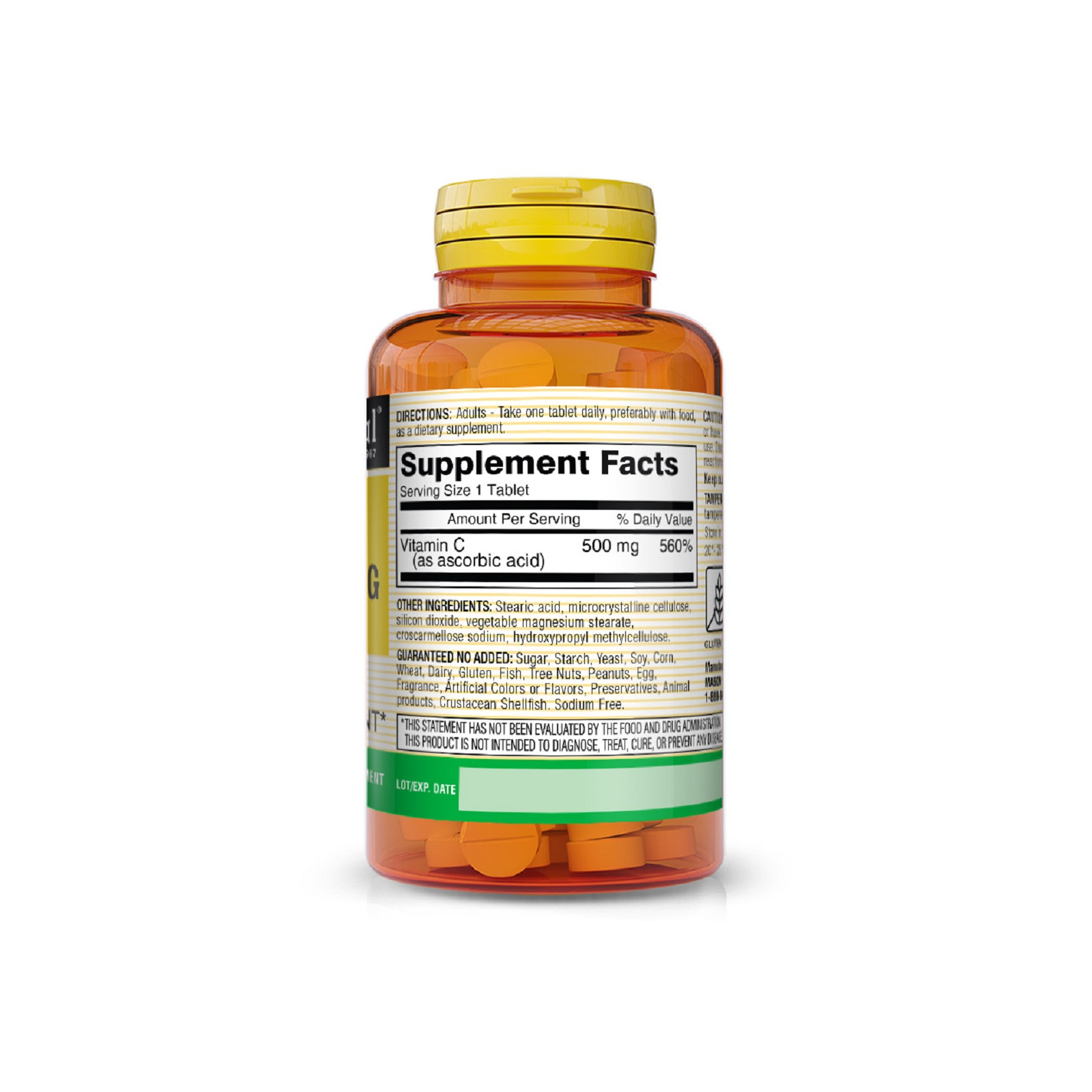 Вітамін Mason Natural Вітамін С 500мг, Vitamin C, 100 таблеток (MAV-05171) зображення 2