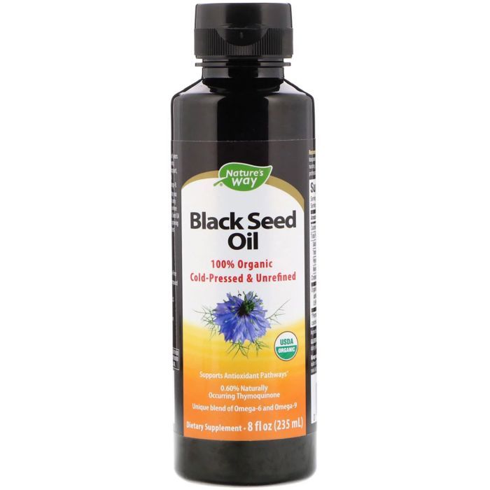 Травы Nature's Way Органическое масло семян черного тмина, Black Seed Oil235 м (NWY-12322)