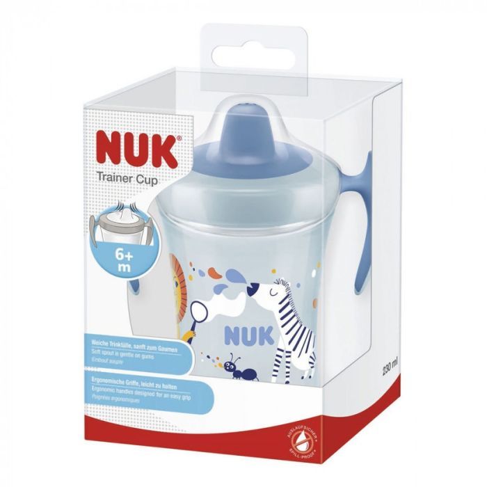 Поильник-непроливайка Nuk Evolution Trainer Zebra 230 мл (3953129) изображение 2