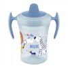 Поильник-непроливайка Nuk Evolution Trainer Zebra 230 мл (3953129)