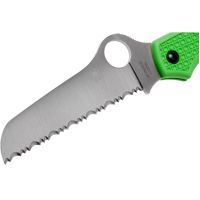 Ніж Spyderco Atlantic Salt Serrator Green (C89FSGR) зображення 3 Ніж Spyderco Atlantic Salt Serrator Green (C89FSGR) зображення 3