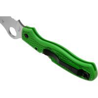 Ніж Spyderco Atlantic Salt Serrator Green (C89FSGR) зображення 5 Ніж Spyderco Atlantic Salt Serrator Green (C89FSGR) зображення 5